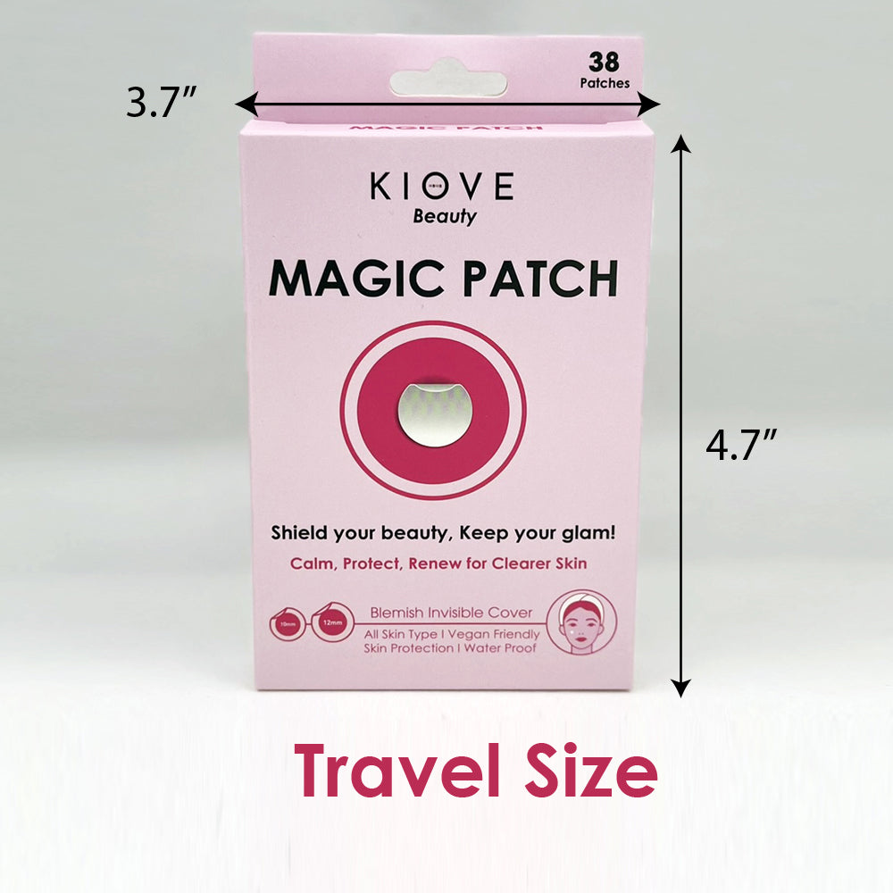 Magic Patch- Hydrocolloid Pimple Patch for Covering Zits / K- Beauty (Travel Size)