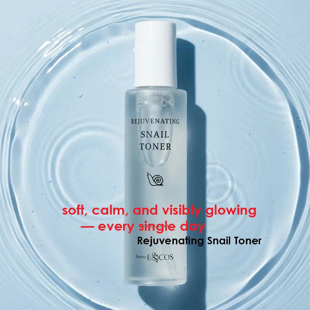 E&COS Rejuvenating Snail Toner 120ml K-Beauty