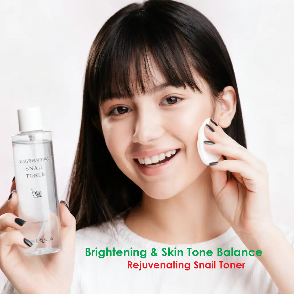 E&COS Rejuvenating Snail Toner 120ml K-Beauty