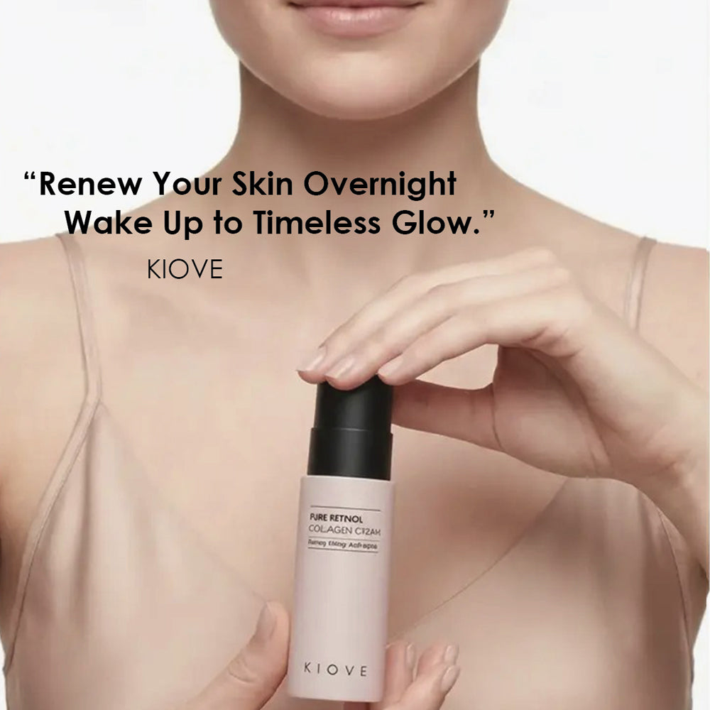 KIOVE Duo-Glow Retinol Collagen Night Repair Cream  - K Beauty