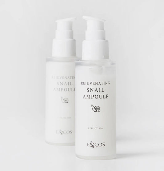 E&COS Rejuvenating Snail Ampoule 50ml K-Beauty