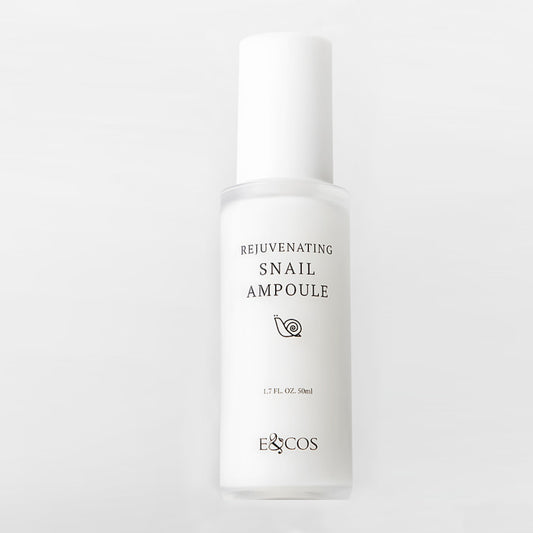 E&COS Rejuvenating Snail Ampoule 50ml K-Beauty