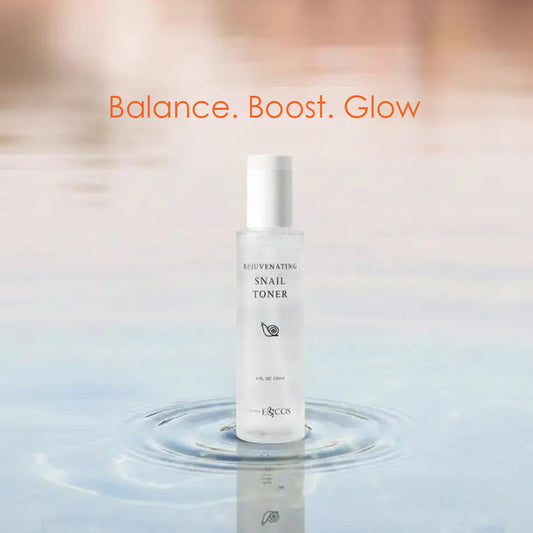 E&COS Rejuvenating Snail Toner 120ml K-Beauty